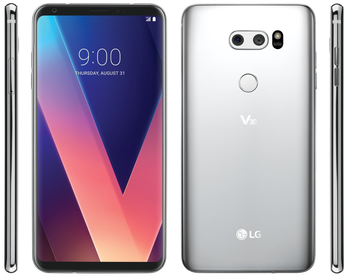 Lg V30 press render