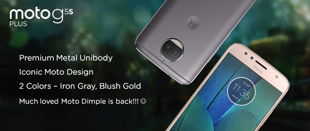Moto G5S Plus India
