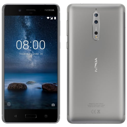 Nokia 8 Data & Specification Profile Page â€