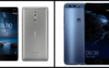 Nokia 8 vs Huawei P10 Plus: Specs Comparison
