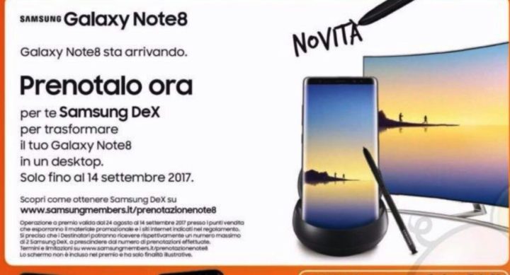 Samsung Galaxy Note 8 DeX