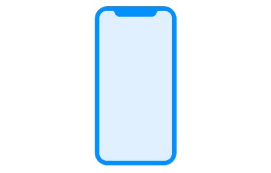 iPhone 8 outline