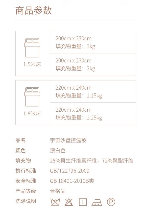 Charpa Temperature Control Quilt