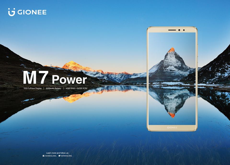 Gionee M7 Power poster