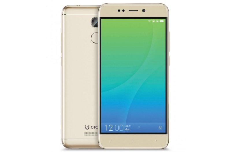 Gionee X1s Gold