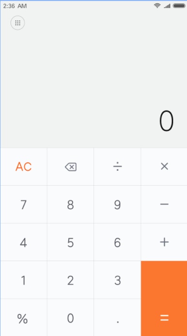 Mi Calculator