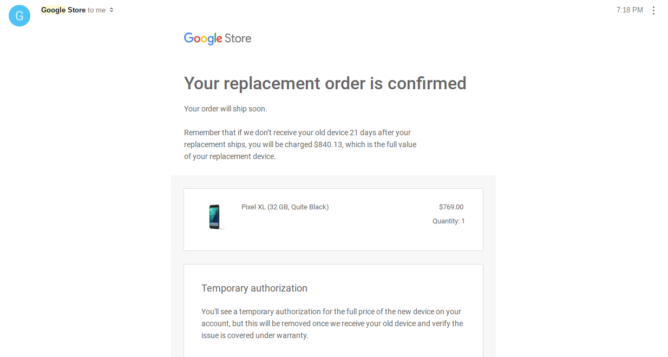 Nexus 6P replacement