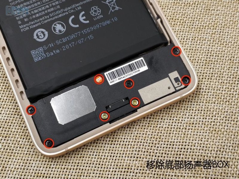 Xiaomi Mi Note 3 Teardown Reveals Threestage Internals Xiaomi Mi Note 3 Teardown Reveals Threestage Internals