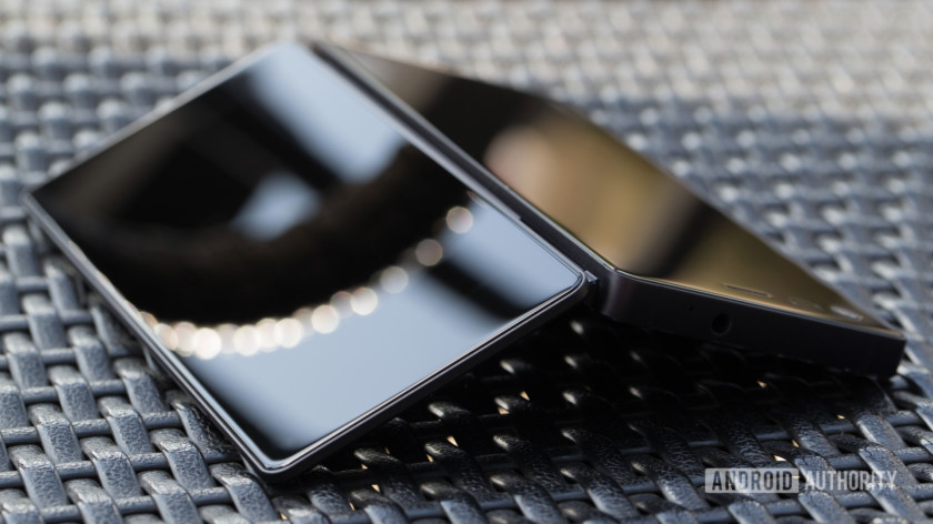 ZTE's upcoming Axon Multy foldable smartphone smiles for the camera ZTE's upcoming Axon Multy foldable smartphone smiles for the camera