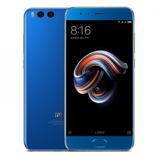 xiaomi mi note 3 blue