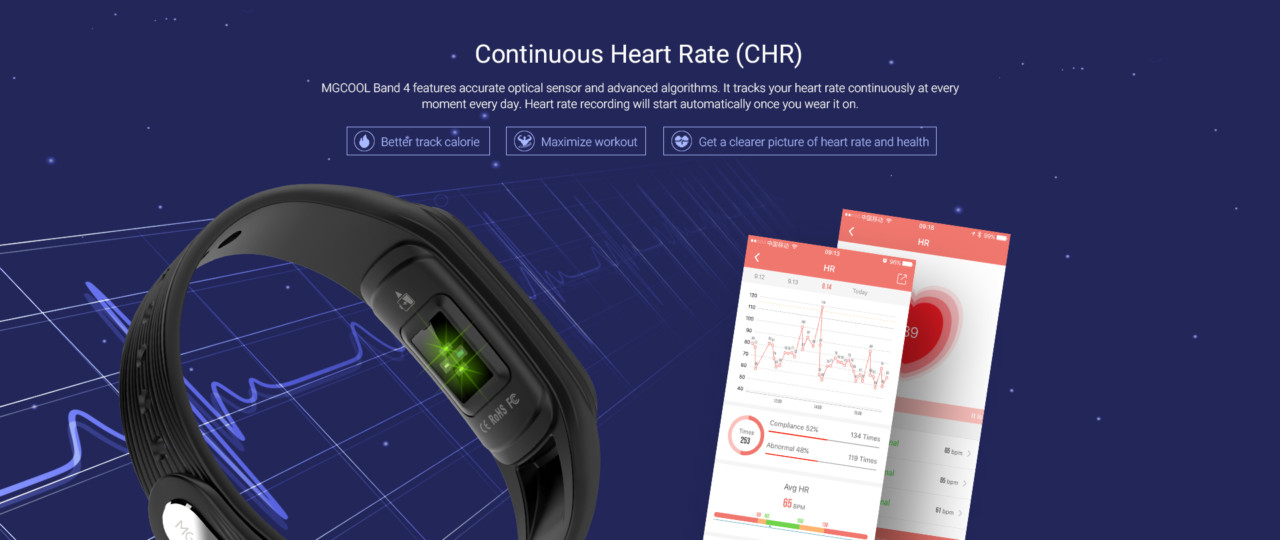 mgcool fitness tracker