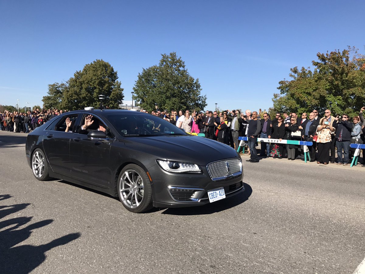 BlackBerry QNX-Based Self-Drive Car Testing In Ottawa