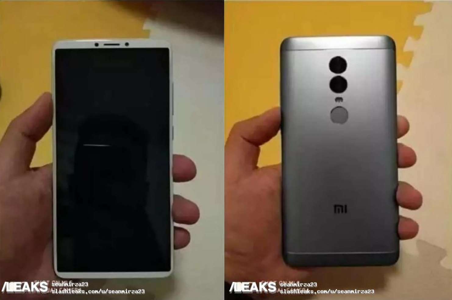 Photos of Redmi Phone With 18:9 Display Leaked, Is This The Redmi Note