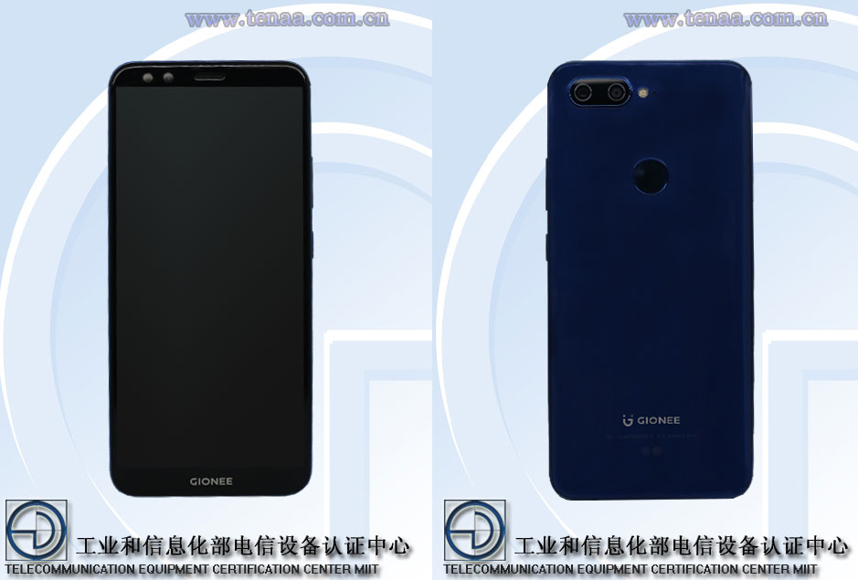 Gionee S11S TENAA