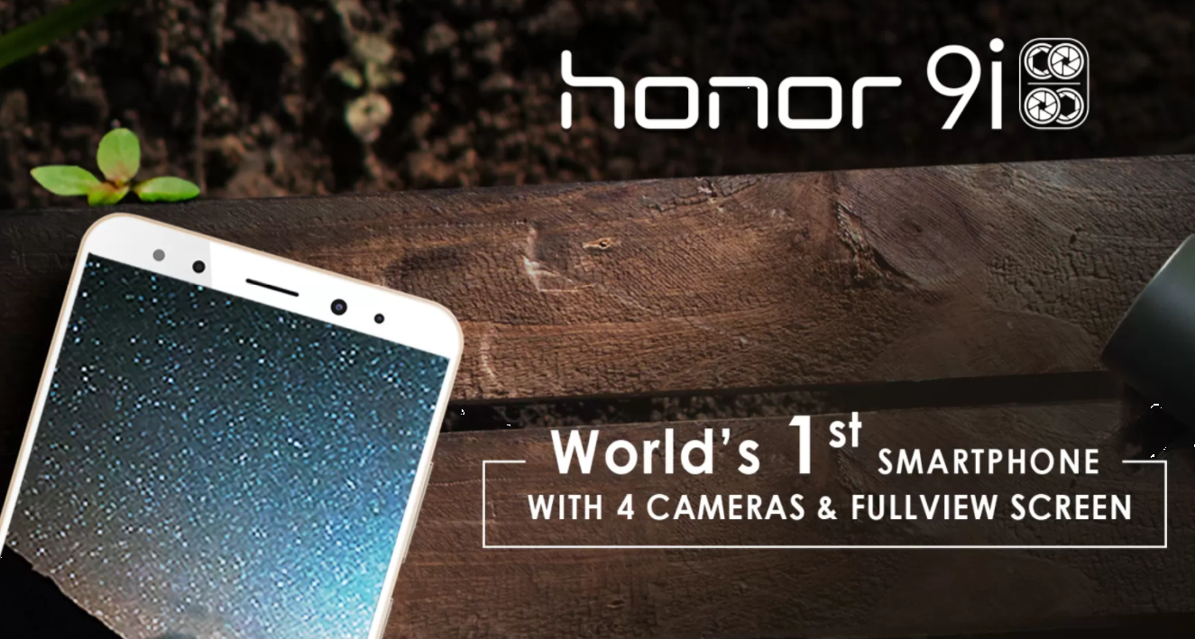 India Gets The Honor 9i: Brings Quad Cameras, Kirin 659 Processor, and