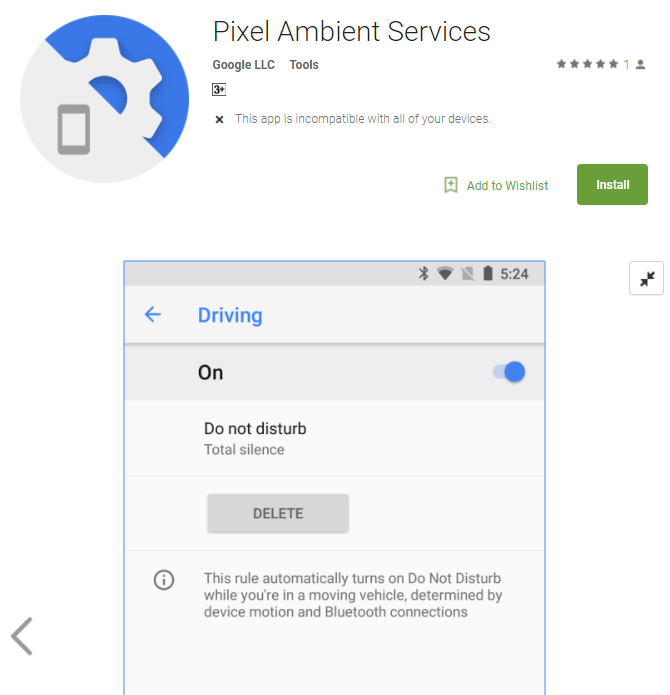 Pixel 2 Will Auto Switch To Do Not Disturb Mode When You Are Driving