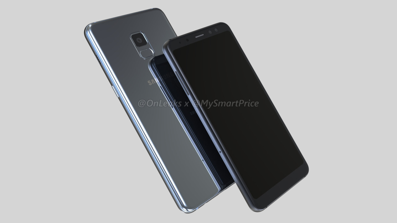 Samsung Galaxy A7 (2018) and Galaxy A5 (2018) Renders