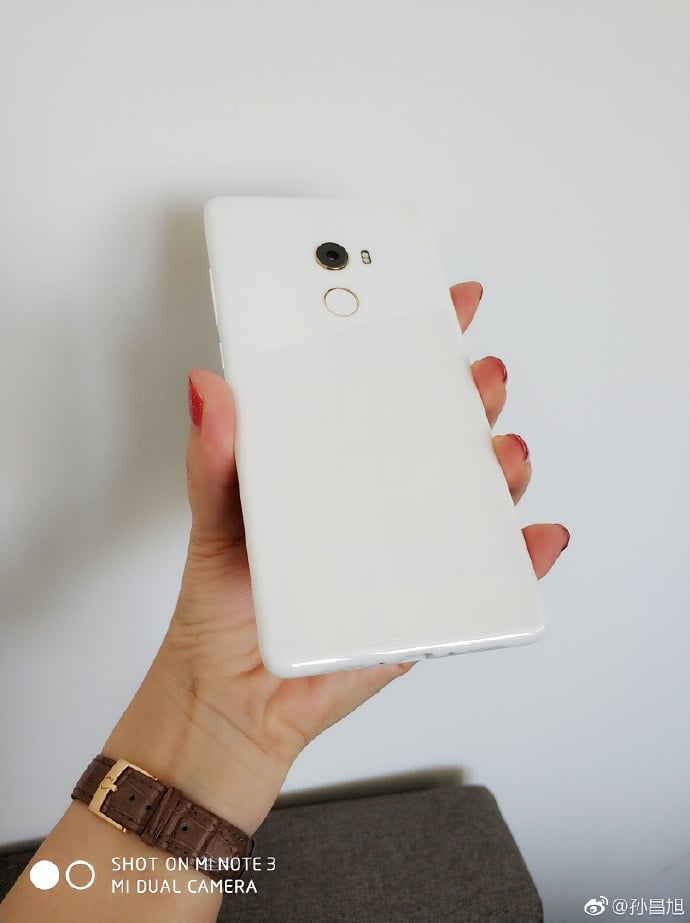 Xiaomi Mi Mix 2 Ceramic White Version with RAM Coming Soon - Gizmochina