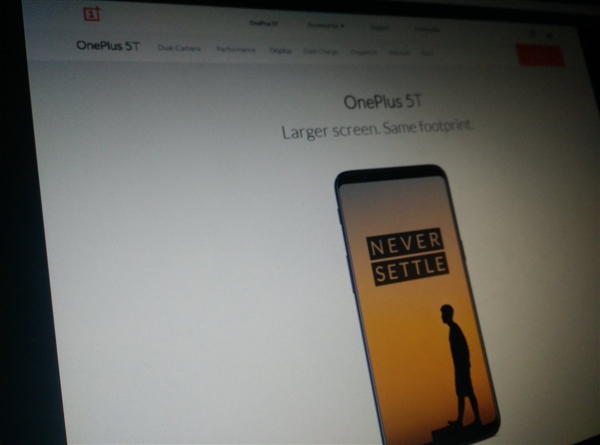 OnePlus 5T Design Leak