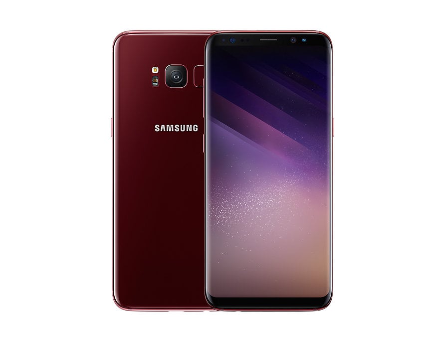 Galaxy S8 Burgundy Red