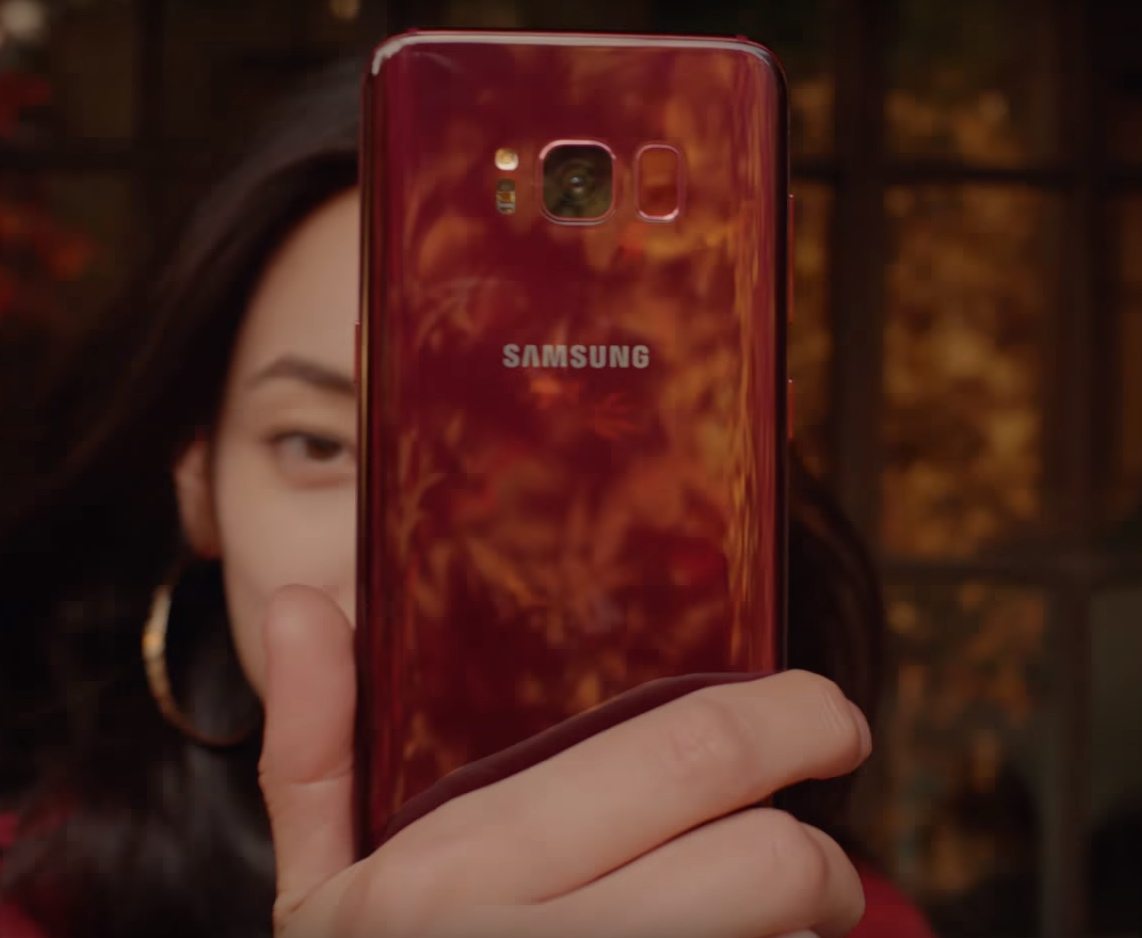 Galaxy S8 Burgundy Red