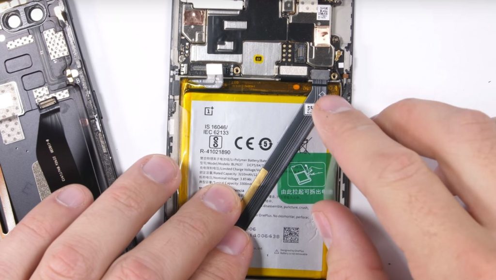 Oneplus 5T teardown