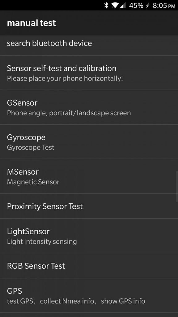 OnePlus EngineerMode