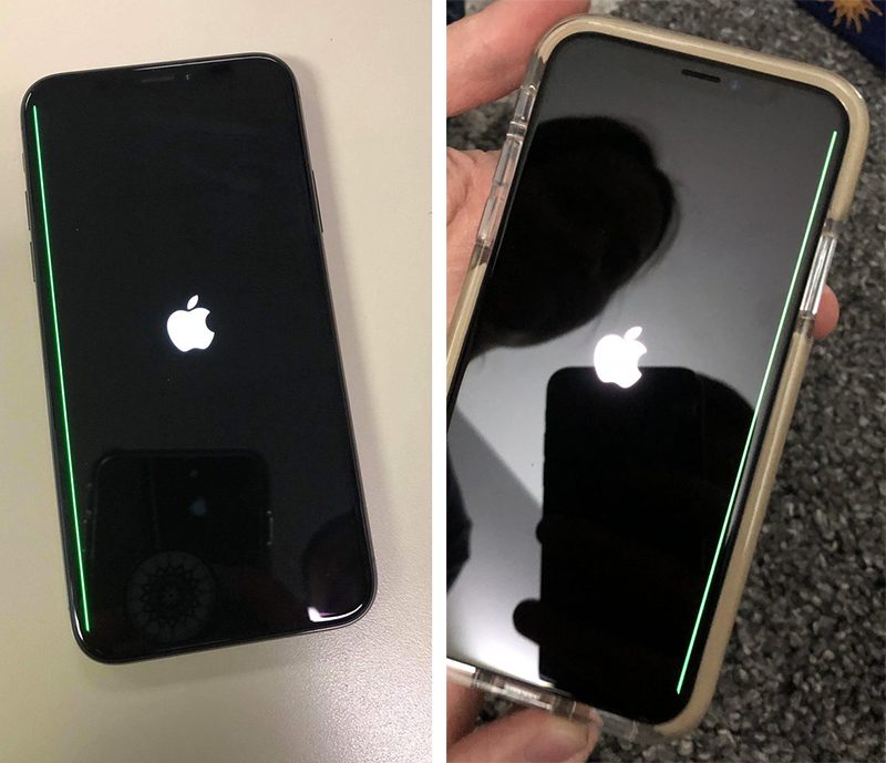 Some Iphone X Owners Are Seeing Green Lines On Their Displays Gizmochina Some Iphone X Owners Are Seeing Green Lines On Their Displays Gizmochina