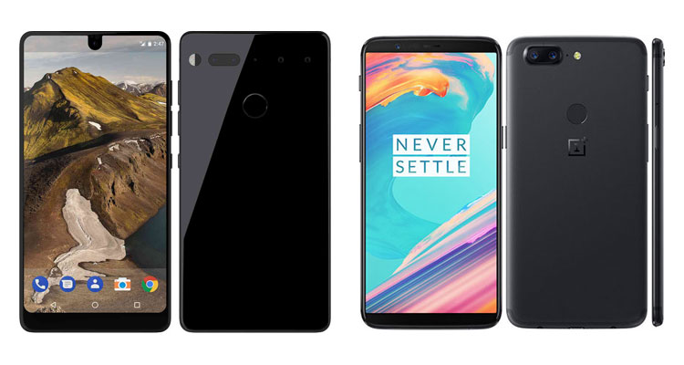 oneplus 5t vs essential phone