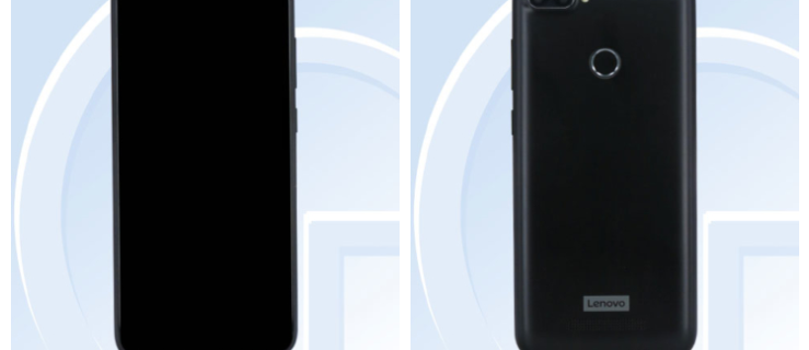 Lenovo K320t TENAA front and rear