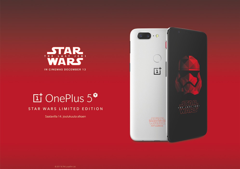 OnePlus 5T Star Wars Europe