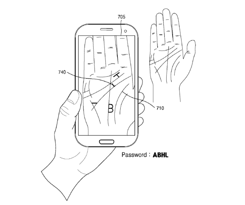 Samsung Palm Scanning