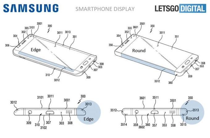 Samsung Patent Fully Curved Smartphone 1