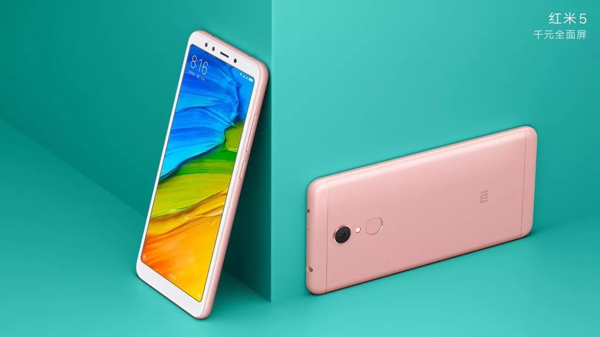 Xiaomi Redmi 5 official renders 2