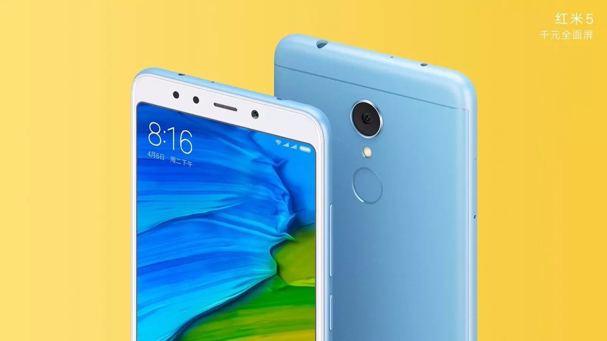 Xiaomi Redmi 5 official renders 2