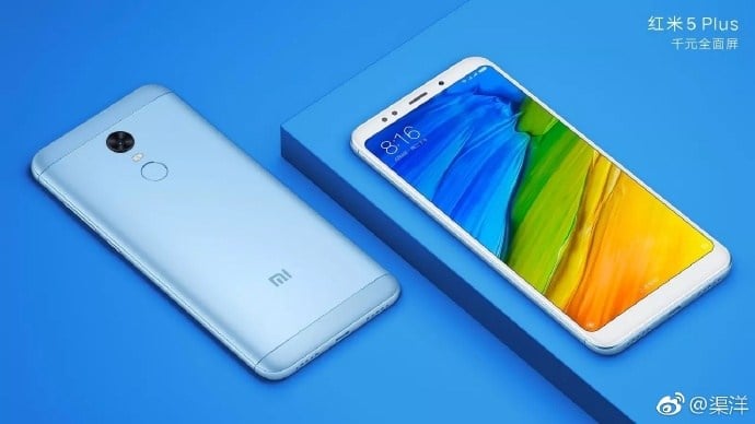 Xiaomi Redmi 5 official renders 2