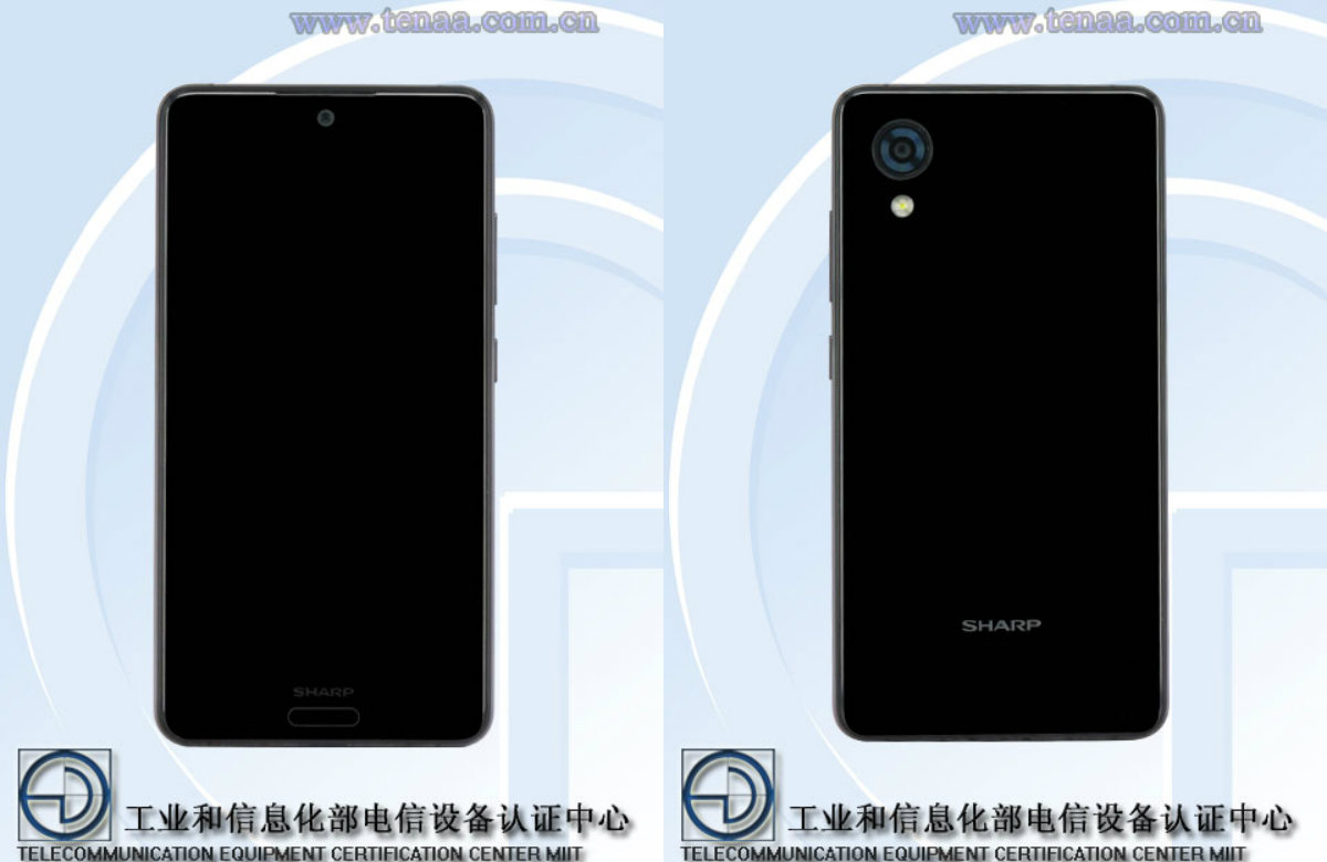 Sharp FS8018 Visits TENAA After Geekbench, Bezel-less Notch Design Likely To Continue sharp fs8018 tenaa