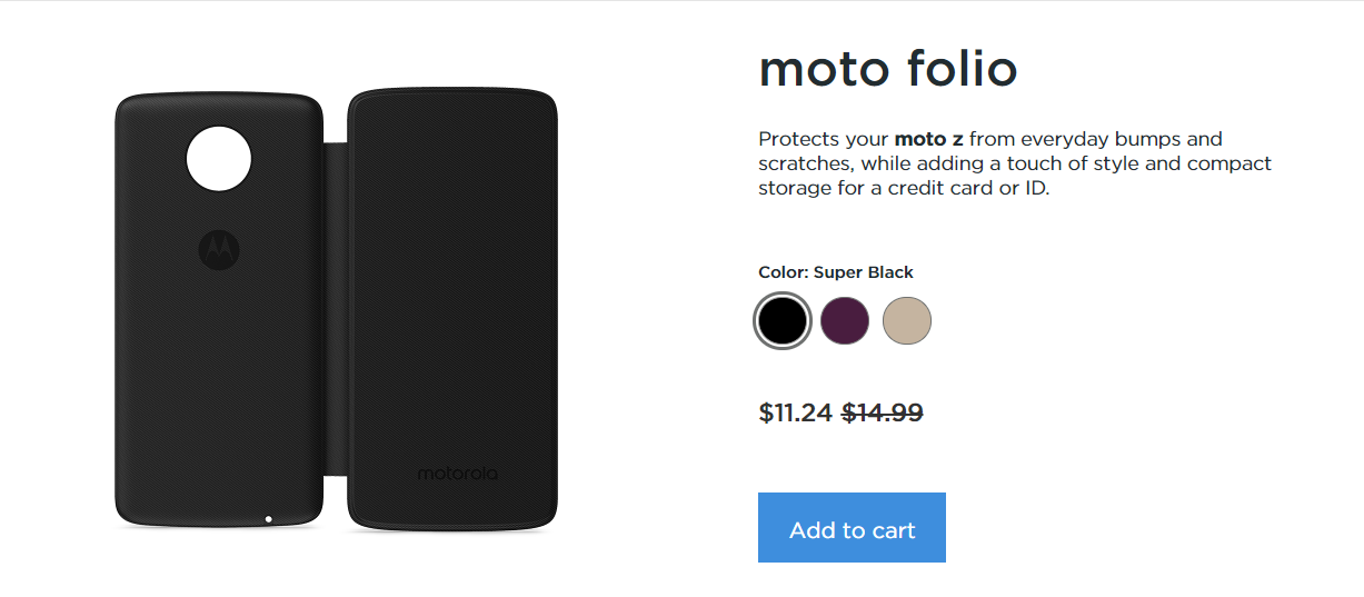 Moto Folio