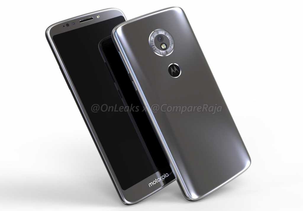 Moto G6 Play 3D Render