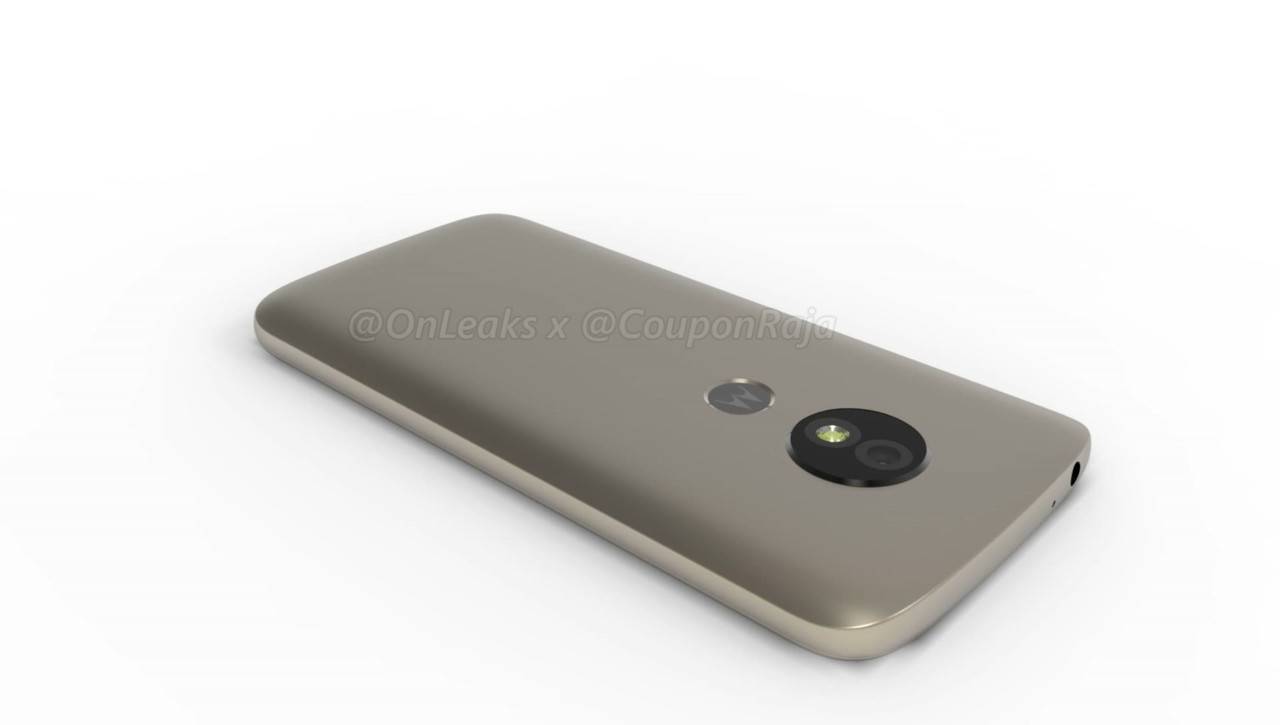 Motorola Moto E5 3D Renders Rear