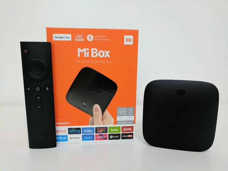 Xiaomi Mi Box MDZ-16-AB Mi Box Android TV Black 