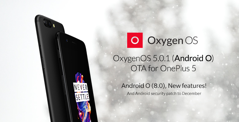 Oxygen OS 5.0.1 OnePlus 5