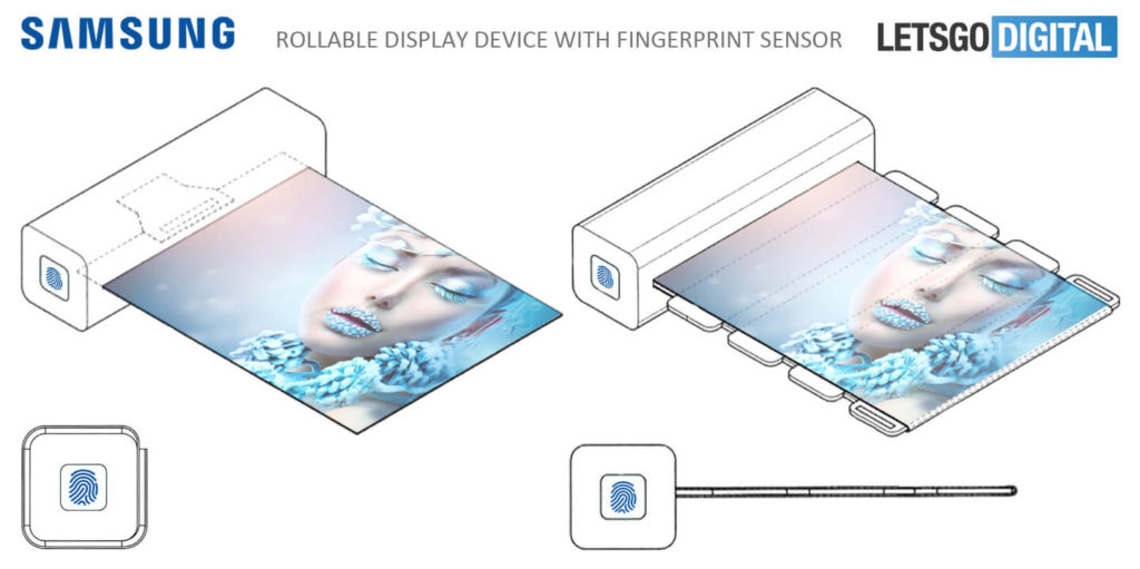 Samsung rollable display