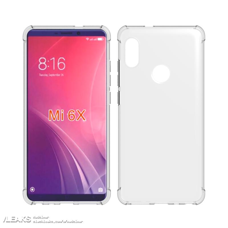 Xiaomi Mi 6X Render