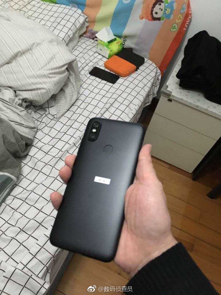 Xiaomi Mi 6X protoype rear
