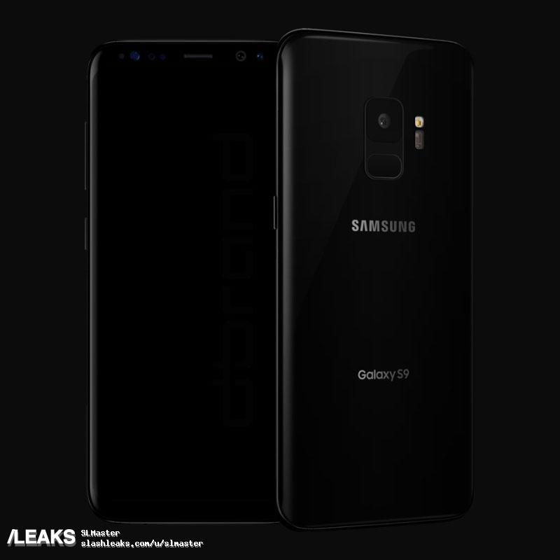 Samsung Galaxy S9 renders