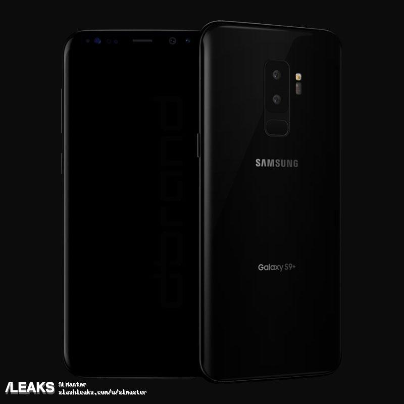 Samsung Galaxy S9 Plus renders