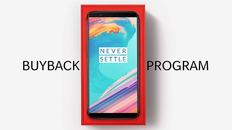 OnePlus 5T Buyback Program