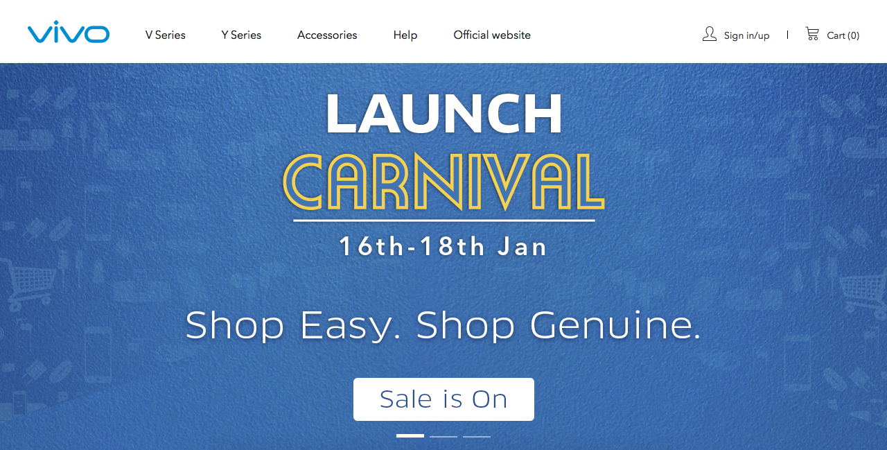 Vivo Online Store India