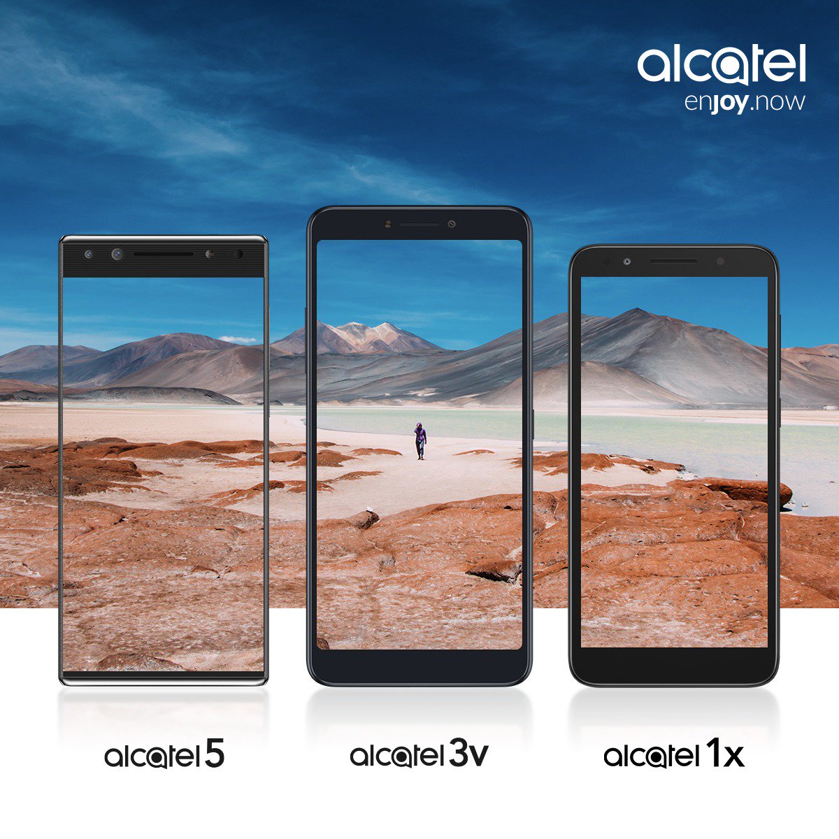 Alcatel 5, Alcatel 3V a